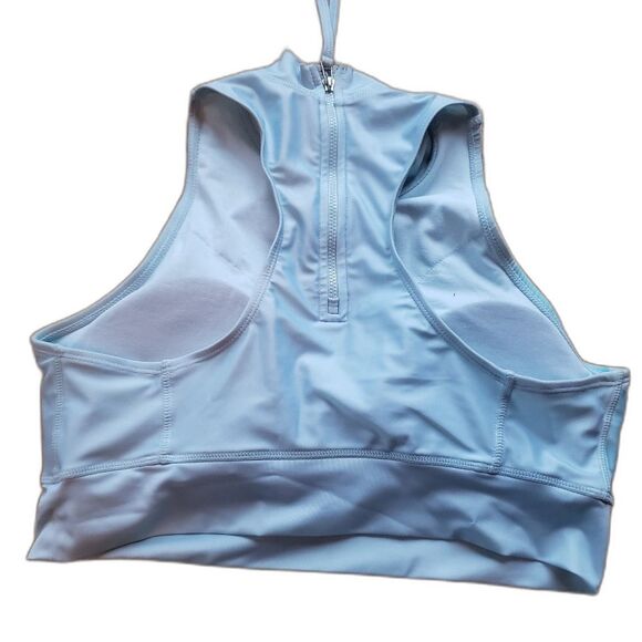 Kyodan Sky Blue Floral Tankini L Swim Bottoms XL Women’s Large Sep. Set NWOT - Picture 6 of 8